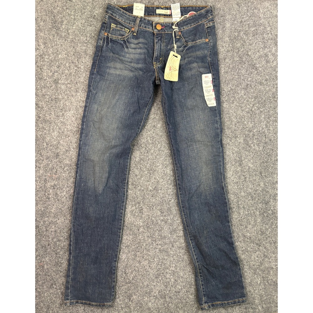 Levi's 503 Straight Skinny Jeans 2006 Low Rise Dark Wash NWT 9L